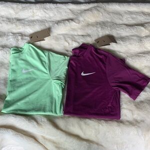 *NWT* Set if Two Nike Girls Short Sleeve Athletic Top